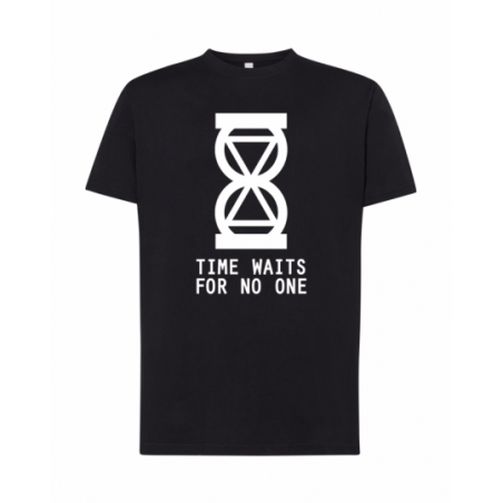 koszulka męska czarna TIME...