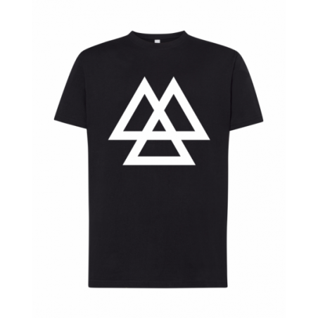 koszulka męska czarna THREE...