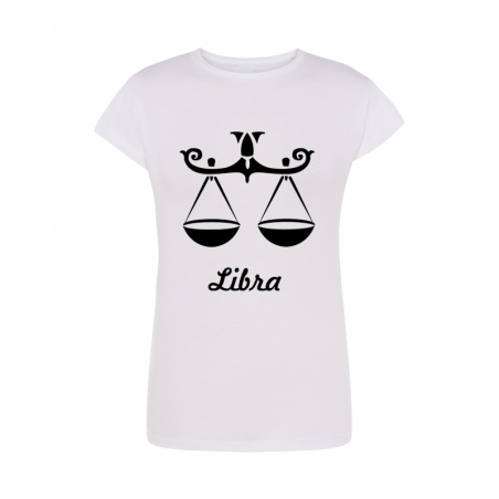 koszulka damska biała znaki...