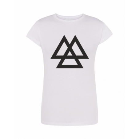 koszulka damska biała THREE...