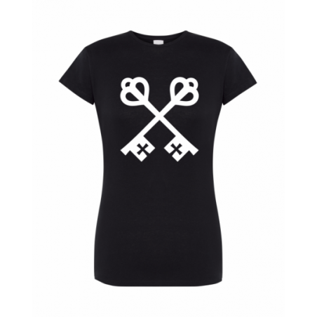 koszulka damska czarna KEYS...