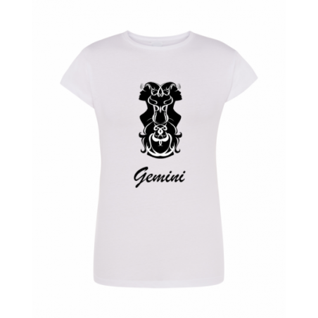 koszulka damska biała znaki...