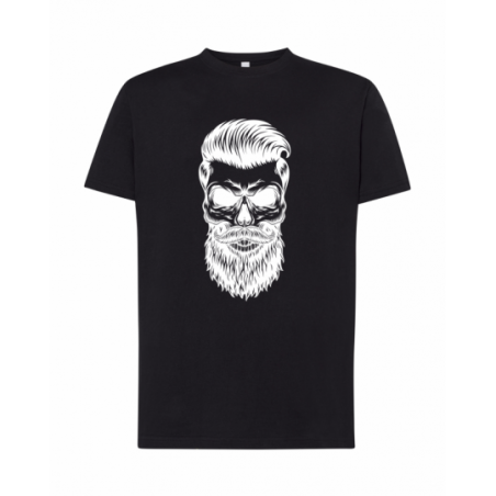 koszulka męska czarna SSM01B