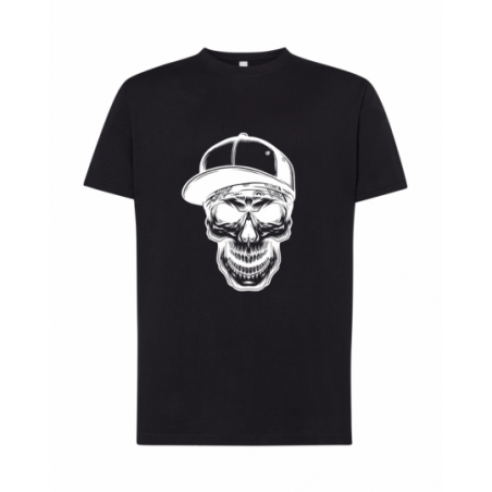 koszulka męska czarna SSM06B