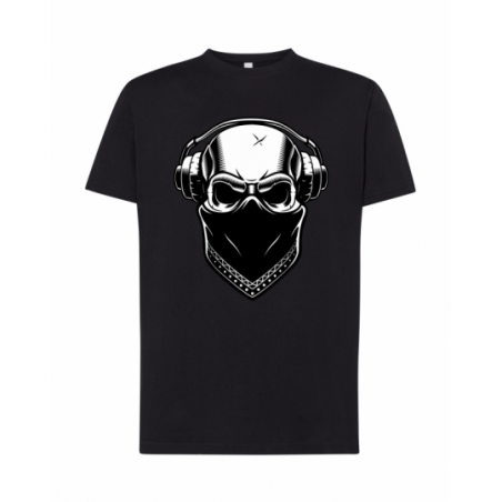 koszulka męska czarna SSM20B