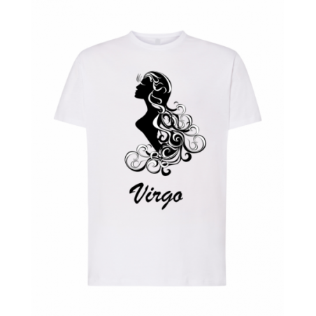 koszulka męska biała znaki...