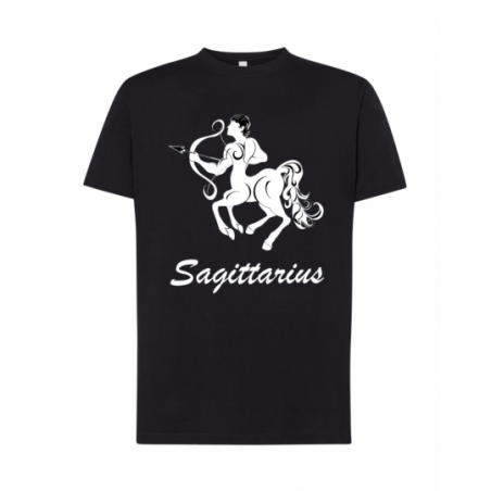 koszulka męska czarna znaki...