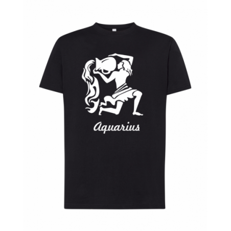 koszulka męska czarna znaki...