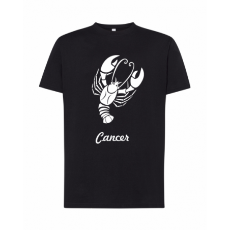 koszulka męska czarna znaki...