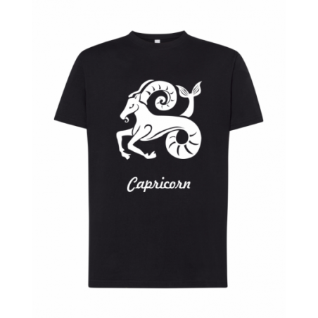 koszulka męska czarna znaki...