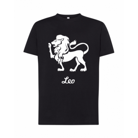 koszulka męska czarna znaki...