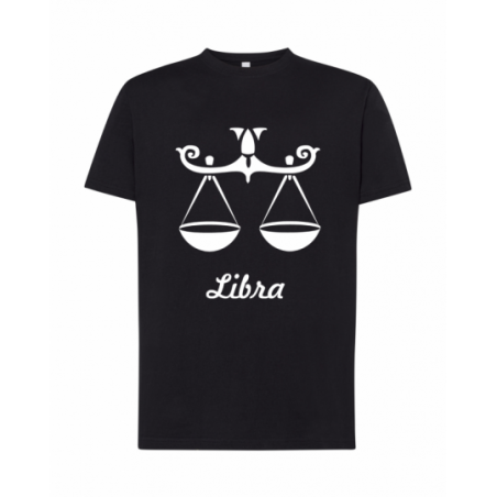 koszulka męska czarna znaki...