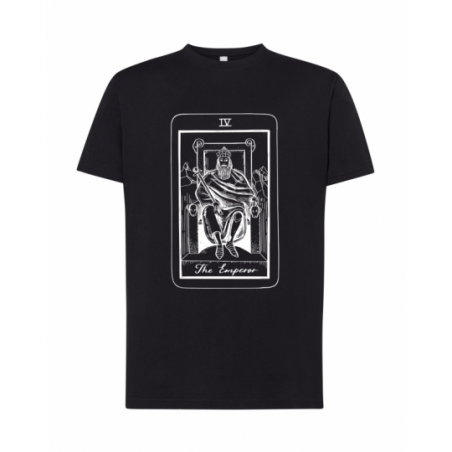 koszulka męska czarna tarot...