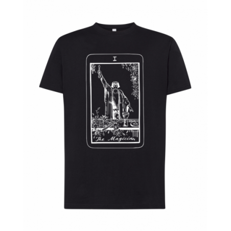 koszulka męska czarna tarot...