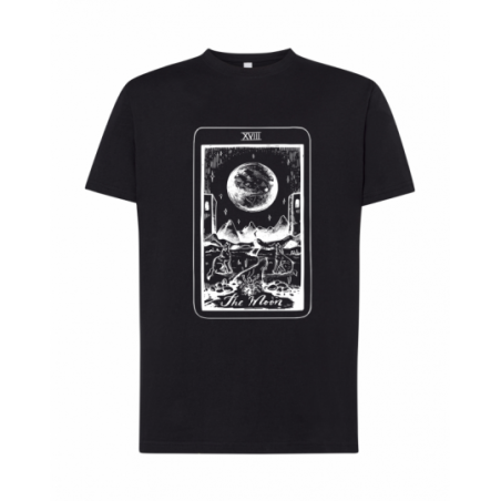 koszulka męska czarna tarot...