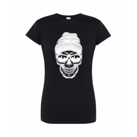 koszulka czarna skull 007...