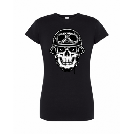 koszulka czarna skull 014...