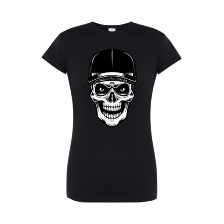 koszulka czarna skull 015...