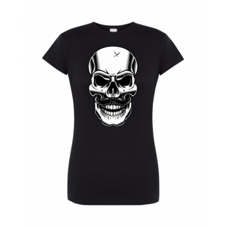 koszulka czarna skull 023...