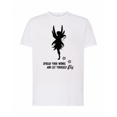 koszulka męska biała FAIRY...