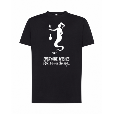 koszulka męska czarna DŻIN...