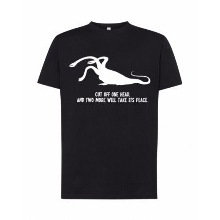 koszulka męska czarna HYDRA...