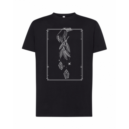 koszulka męska czarna WISH...