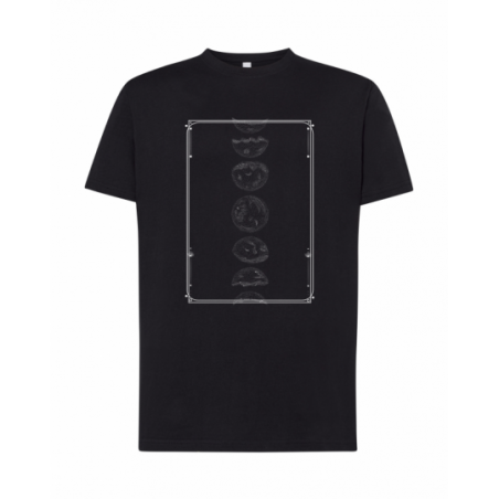 koszulka męska czarna ASHES...