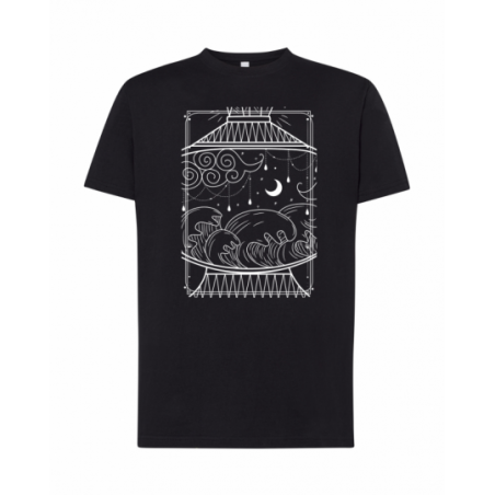 koszulka męska czarna STORM...