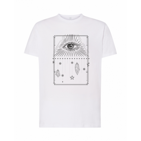 koszulka męska biała EYE...