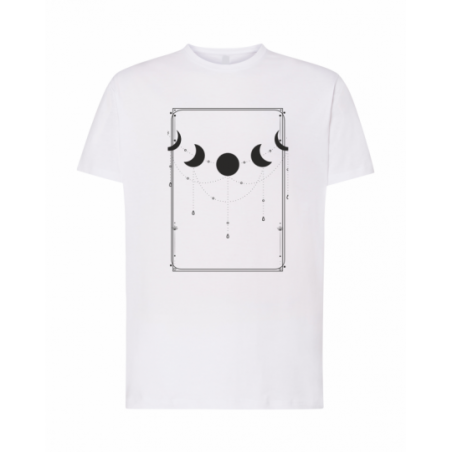 koszulka męska biała MOON...