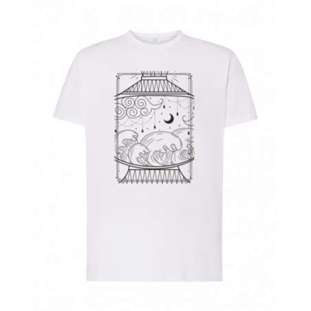 koszulka męska biała STORM...